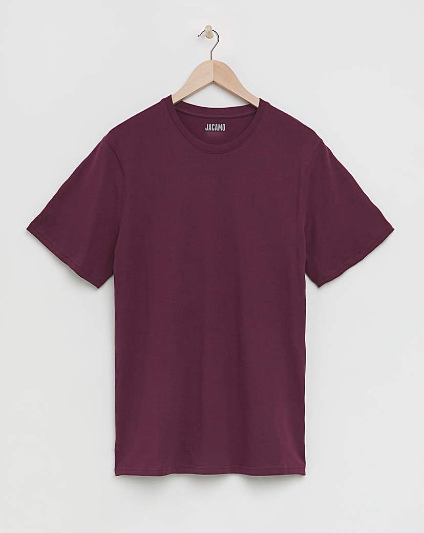 Core Pure Cotton Crew Neck T-shirt Long