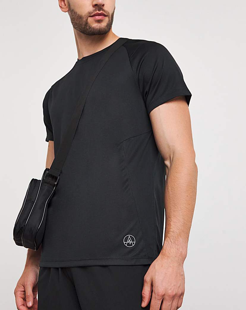 Jacamo Active Black Training T-Shirt