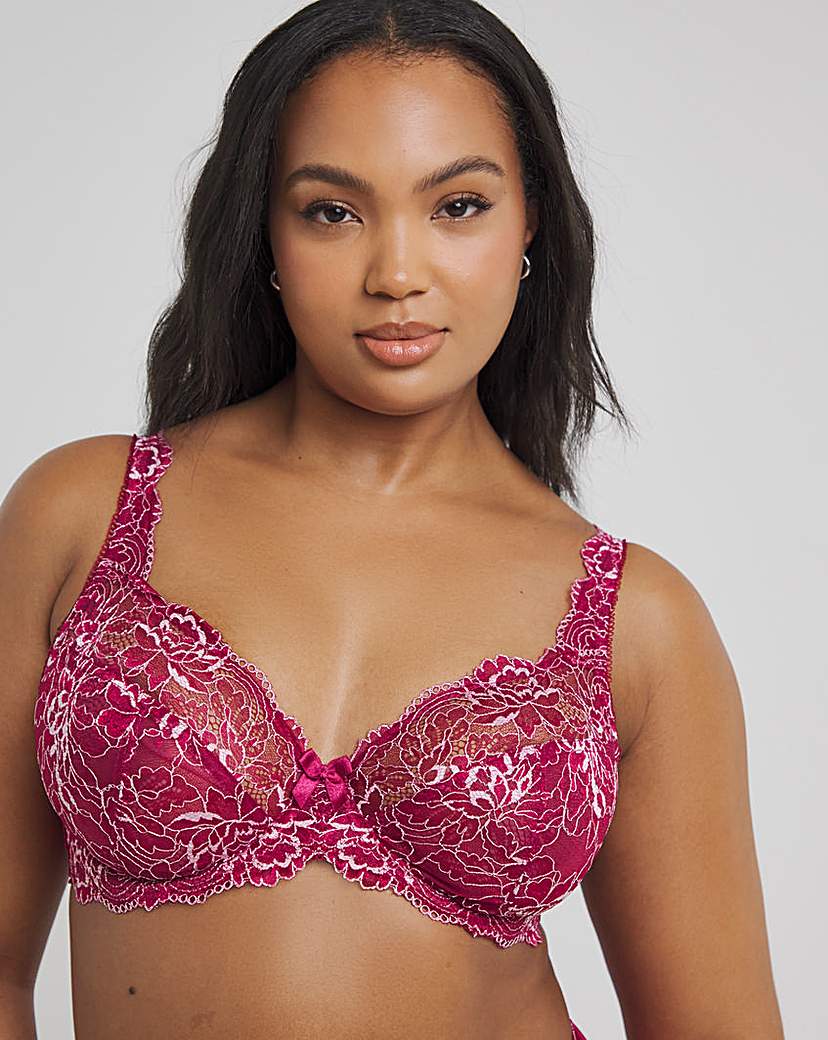 2 Pack Ella Lace Full Cup Wired Bras