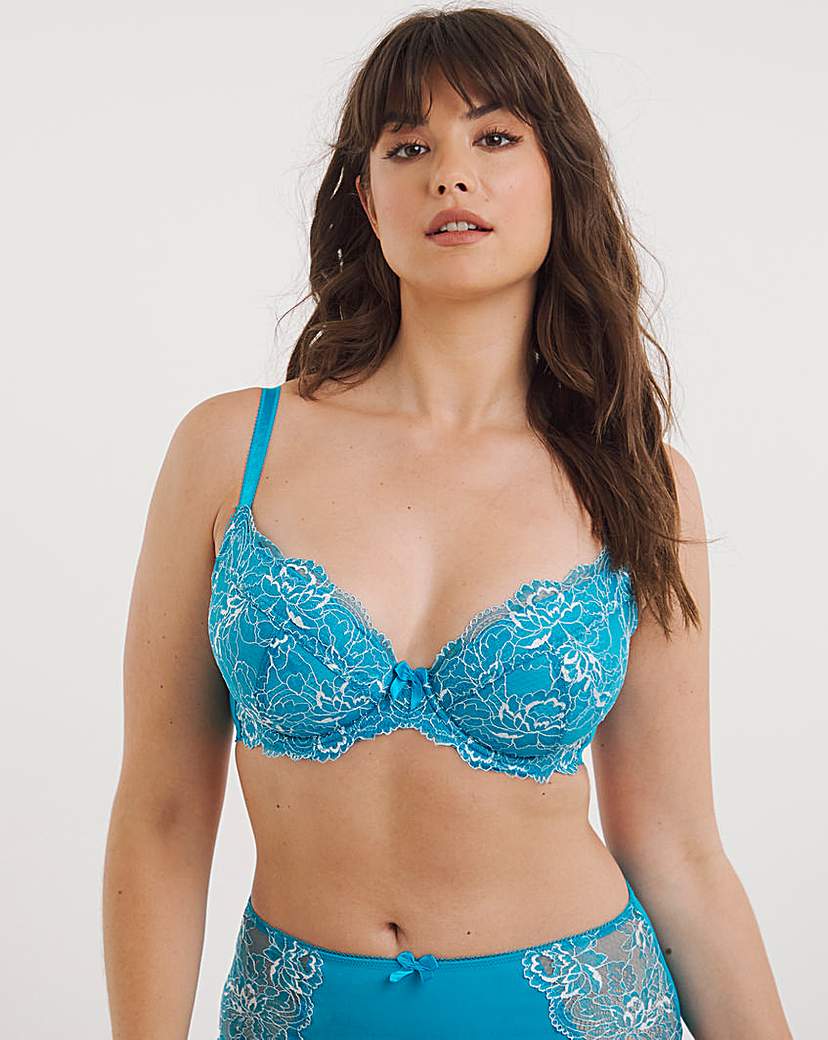 2 Pack Ella Padded Plunge Wired Bras