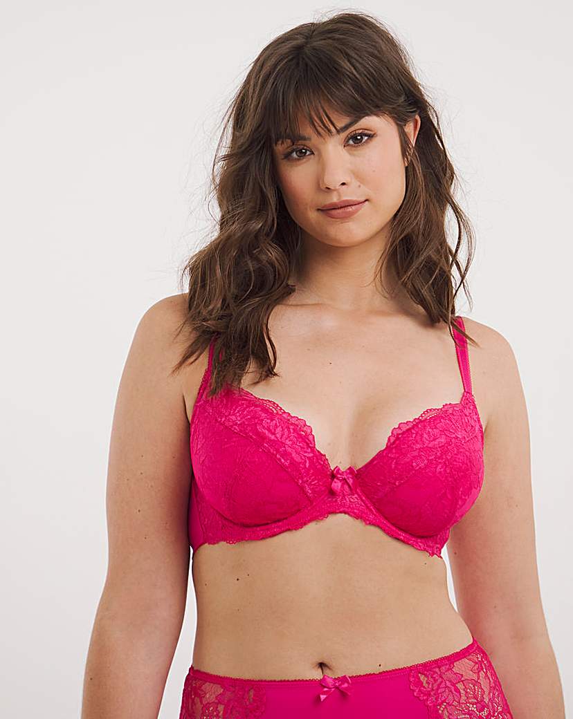2 Pack Ella Lace Padded Wired Bras