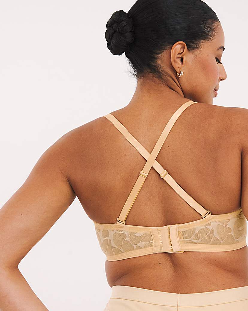 Almond Underwired Padded Multiway Bra