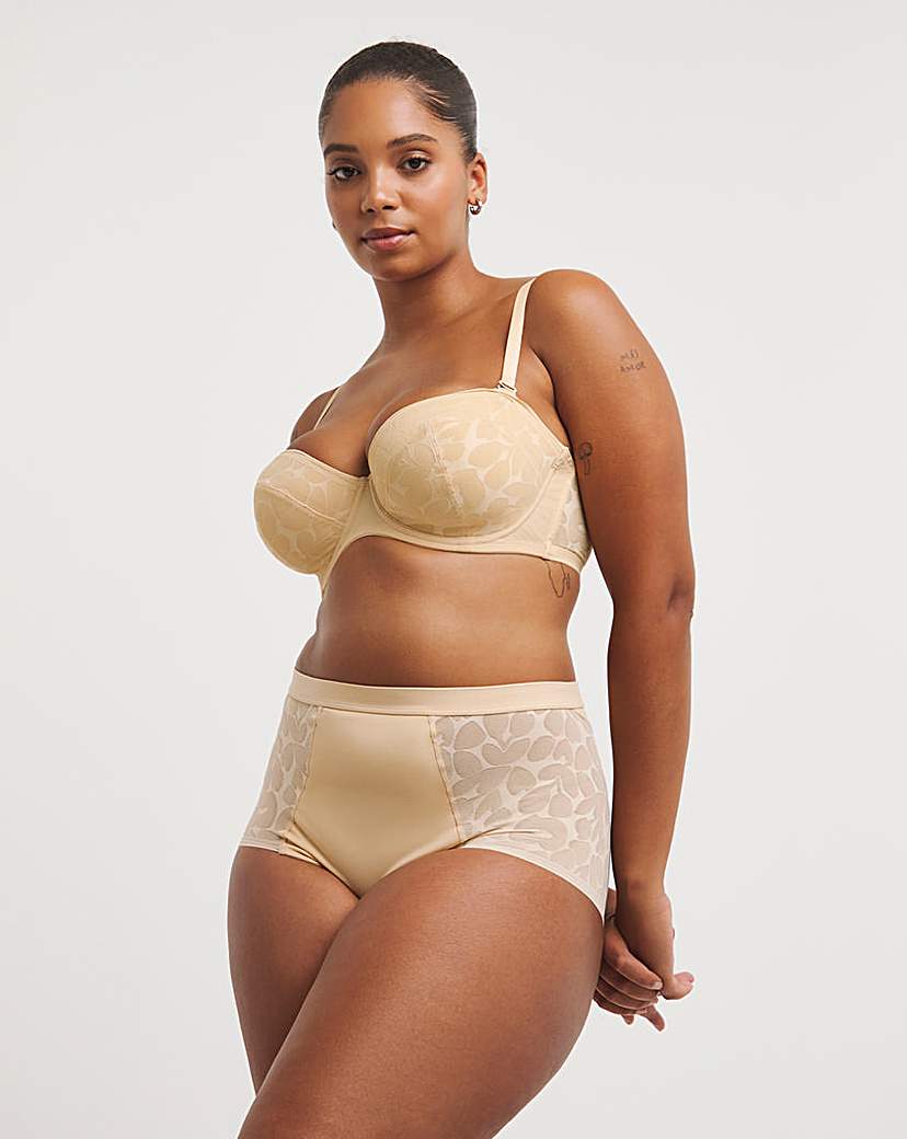 Almond Firm Control Shapewear Brief