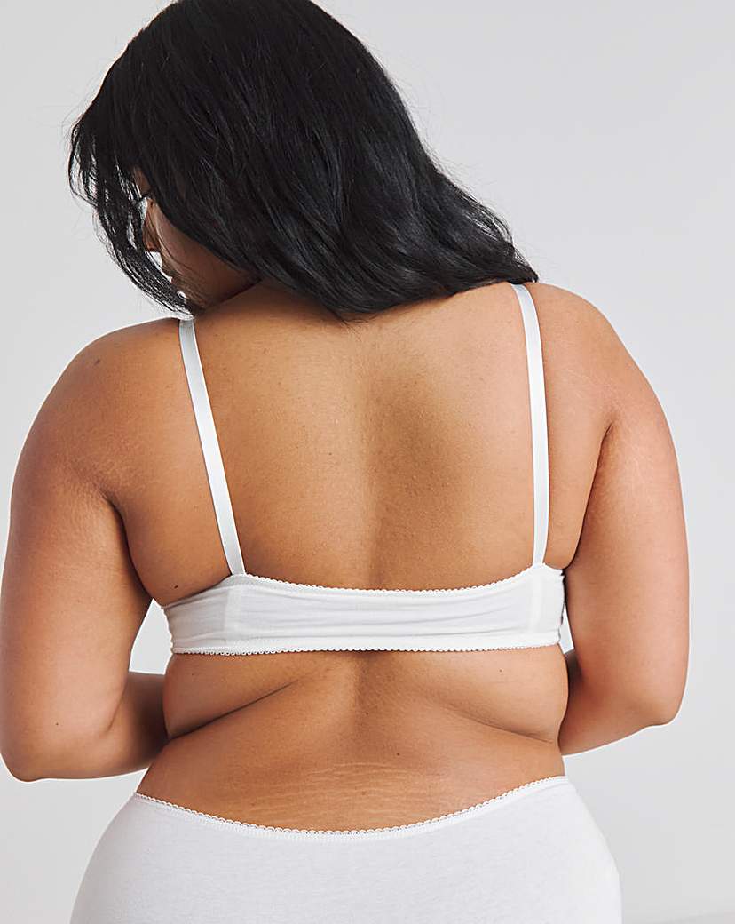 2 Pack Elana Full Cup Front Fasten Bras