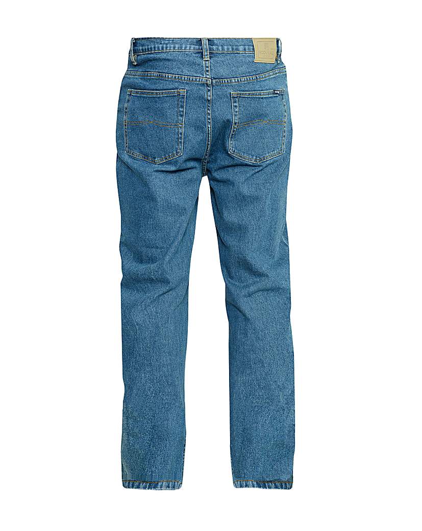 Carlos Comfort Fit Stretch Jeans Blue