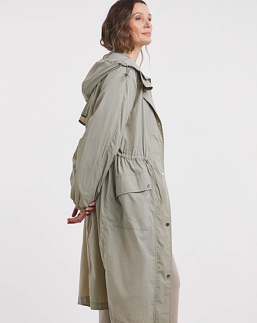 New In - Longline Tech Parka