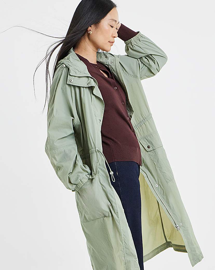 Longline Tech Parka