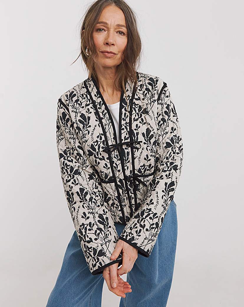 Pure Cotton Printed Quilt Jacket
