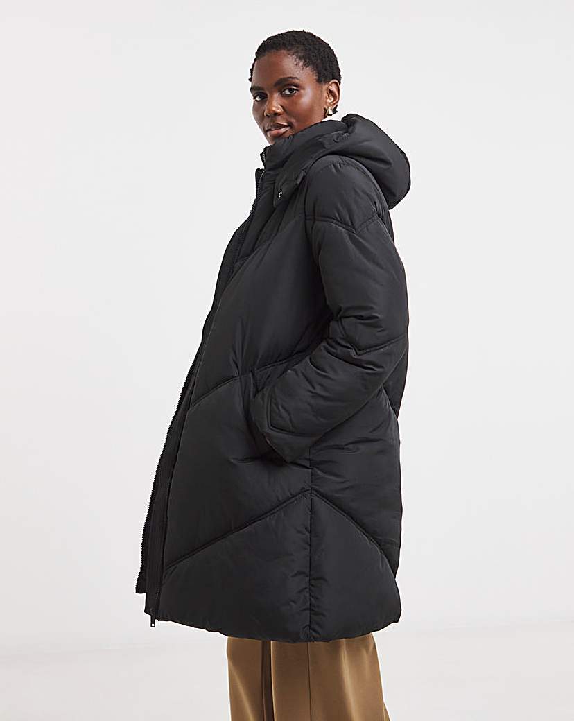 Mid Length Padded Coat