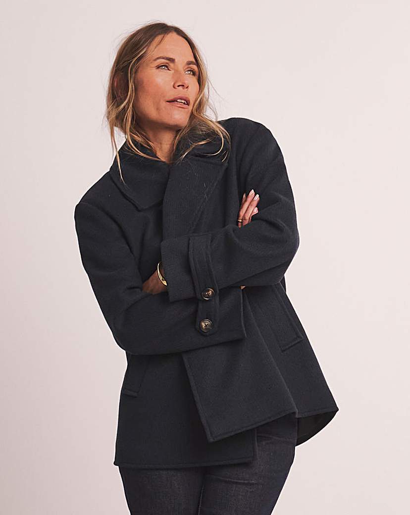 Anthology Wool Blend Pea Coat