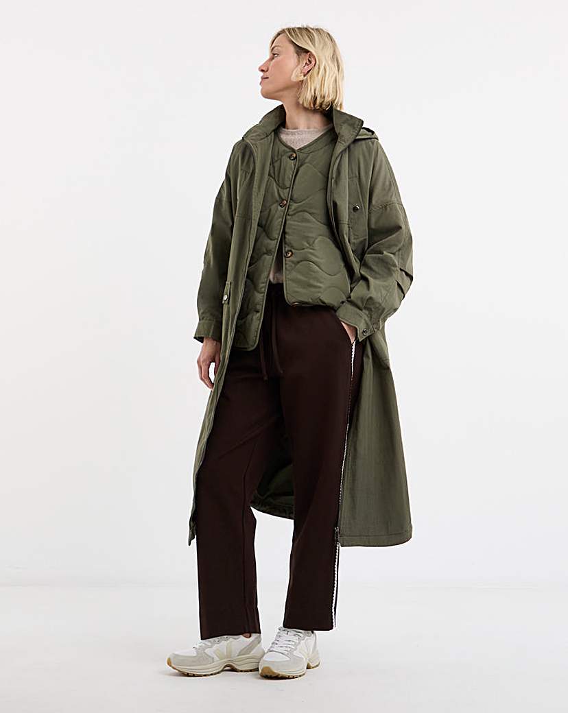 Khaki 3 In 1 Shower Resist Parka | JD Williams