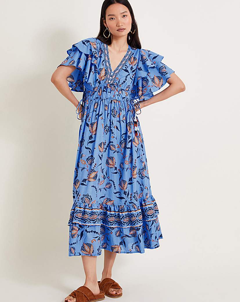 Monsoon Clara Frill Dress