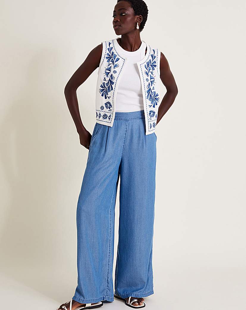 Monsoon Ola Embroidered Waistcoat