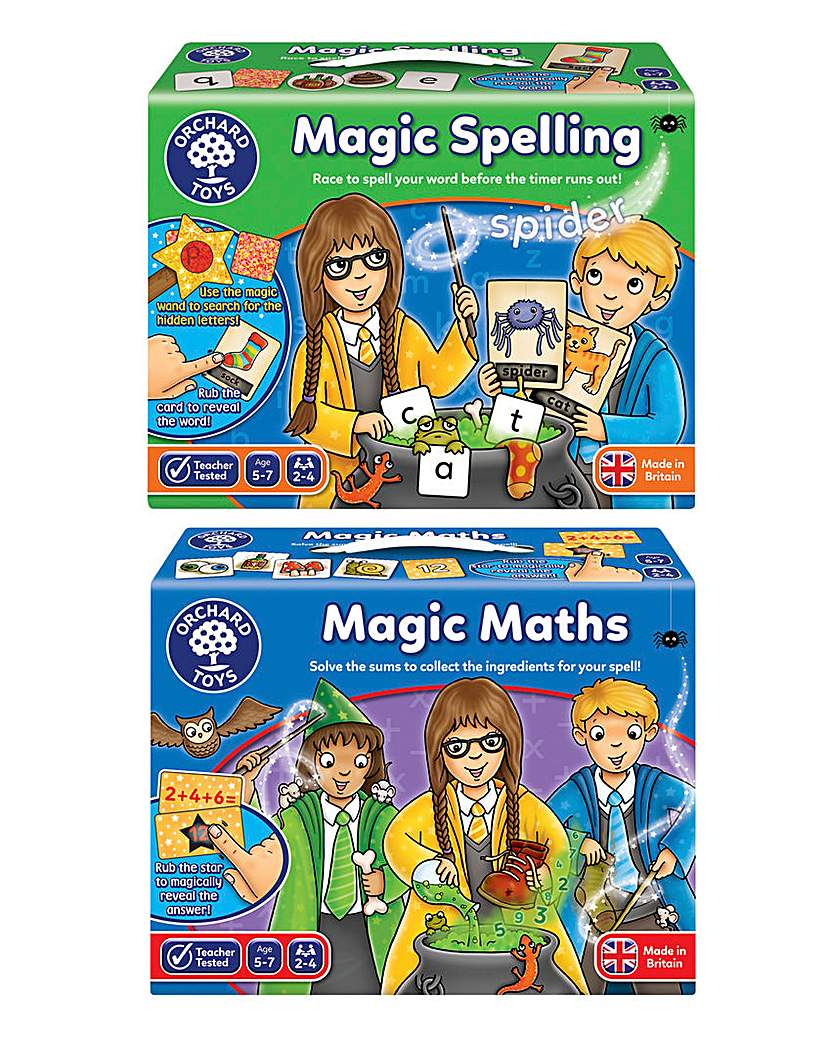 Image of Magical Maths & Magical Spelling 2 Pack