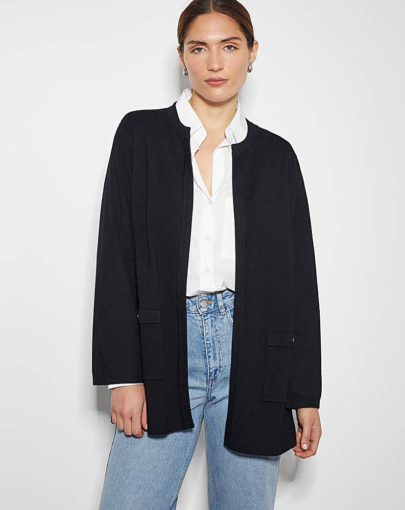 Monsoon Penny Open Front Pocket Cardigan