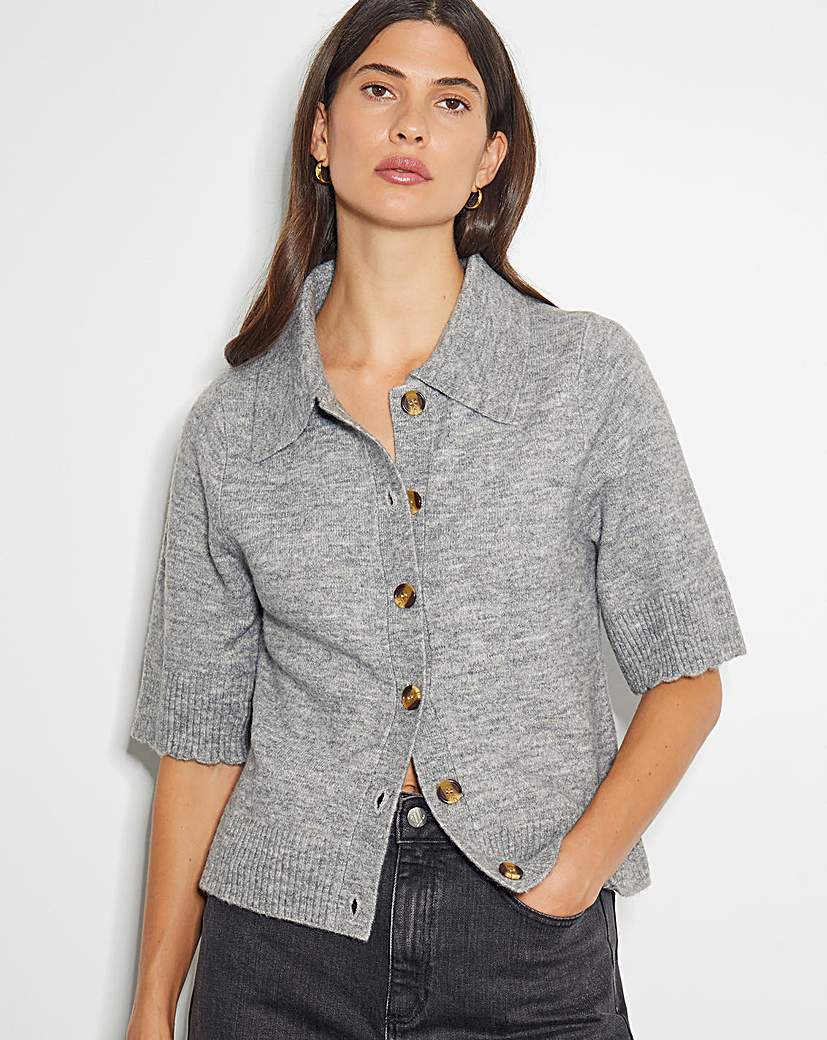 Monsoon Cindy Collar Cardigan