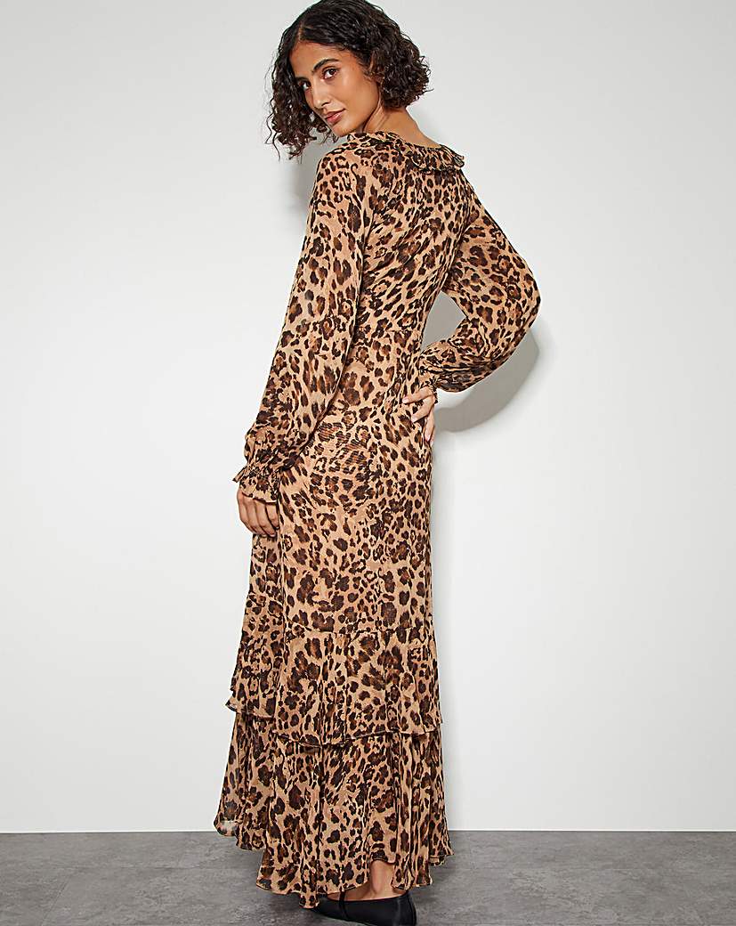 Monsoon Rowena Leopard Print Dress