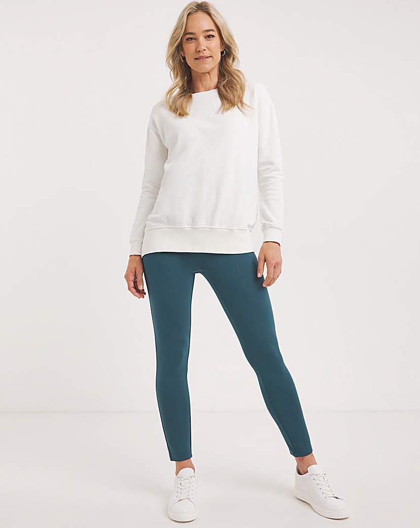 Teal Super Stretch Shaper Leggings - Teal