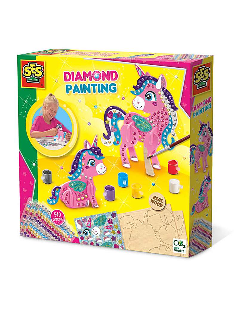 SES 3D Unicorns Diamond Painting Kit