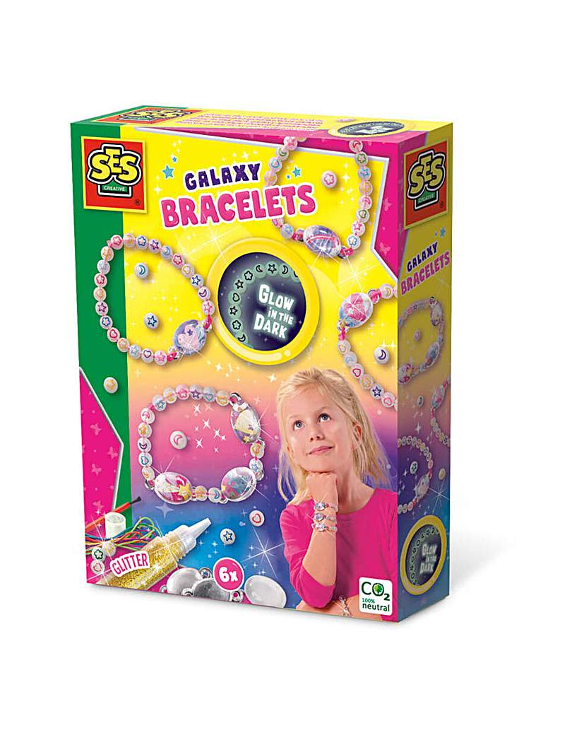 Image of Glow-in-the-Dark Galaxy Bracelets Making