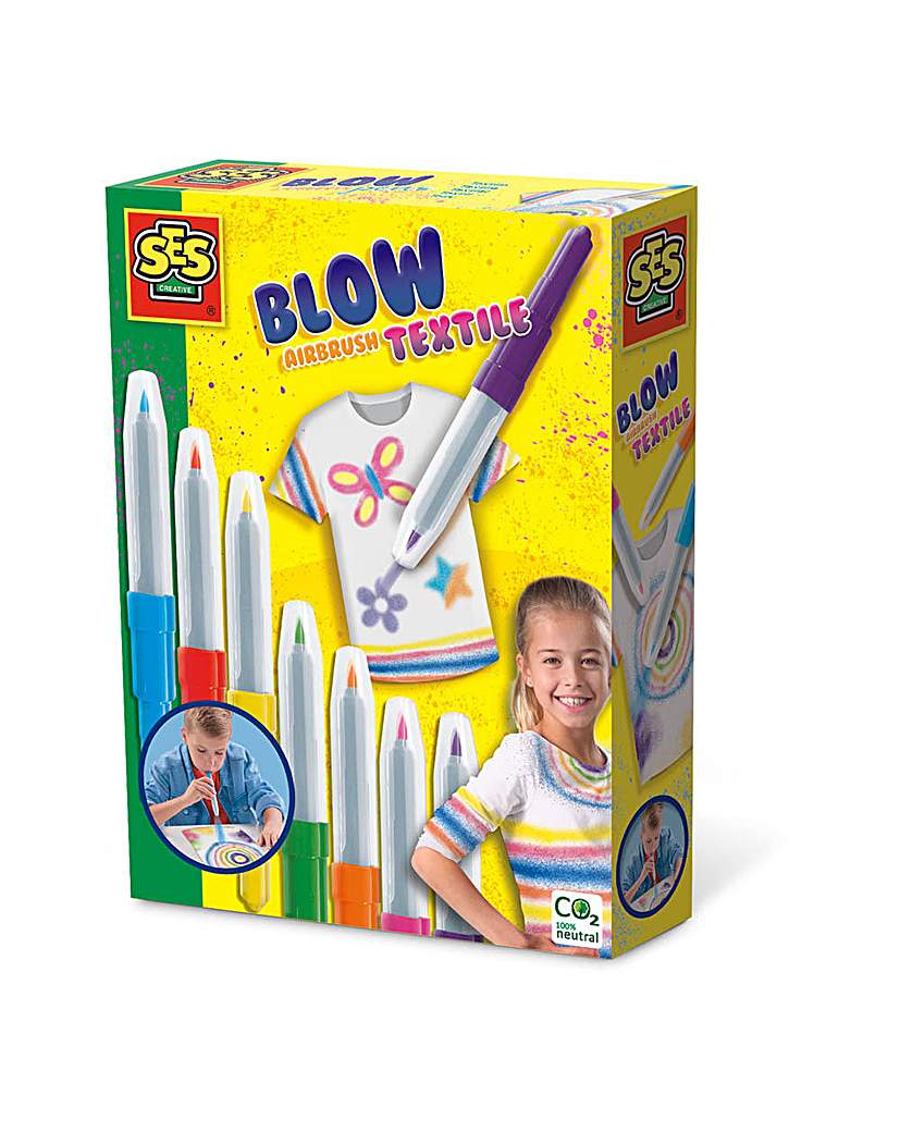 Image of SES Textile Blow Airbrush Pens