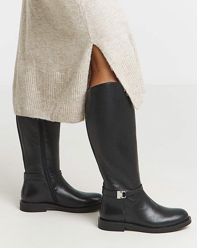 Lea Knee High Riding Boots Ex Wide SC C