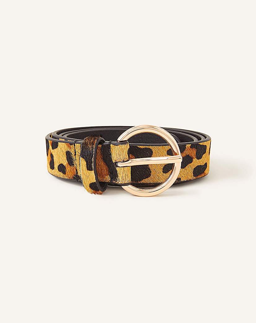 Accessorize Leather Animal Belt