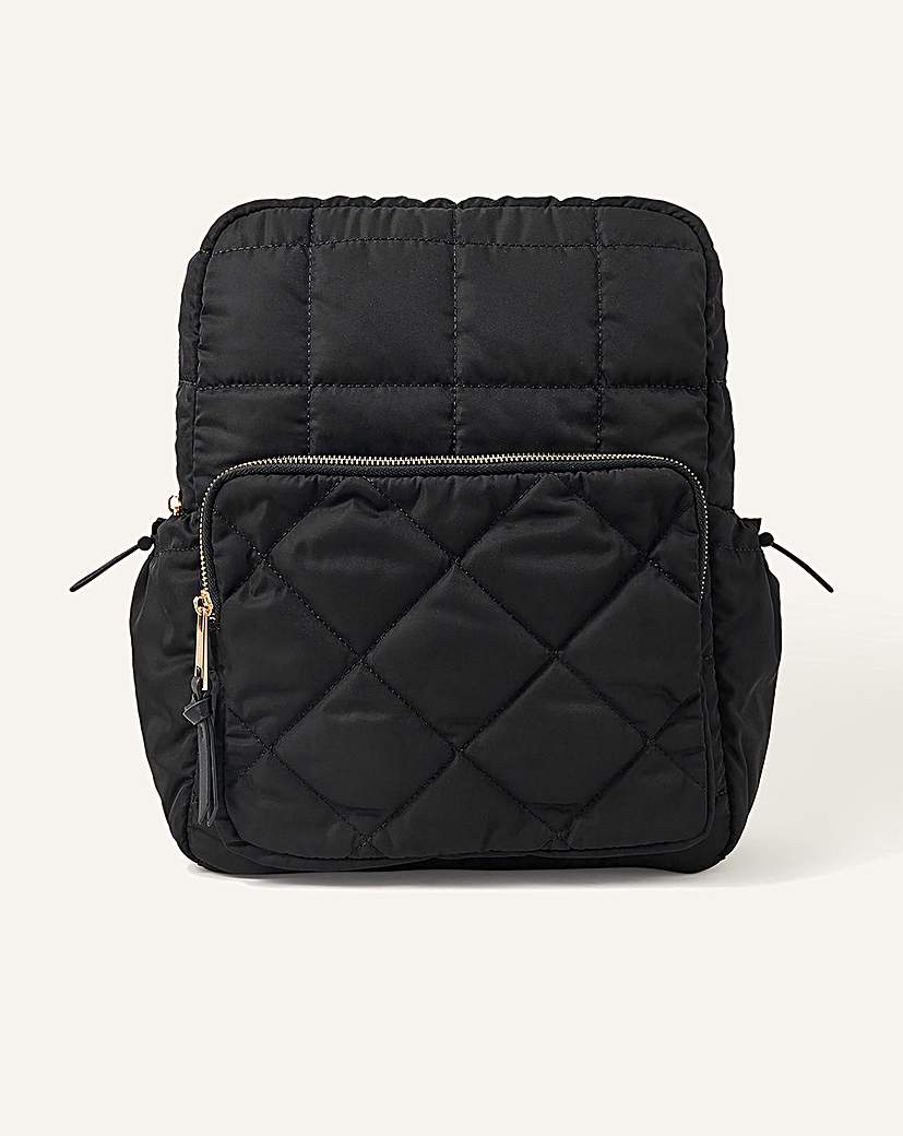 Image of Accessorize Quilted Laptop Backpack