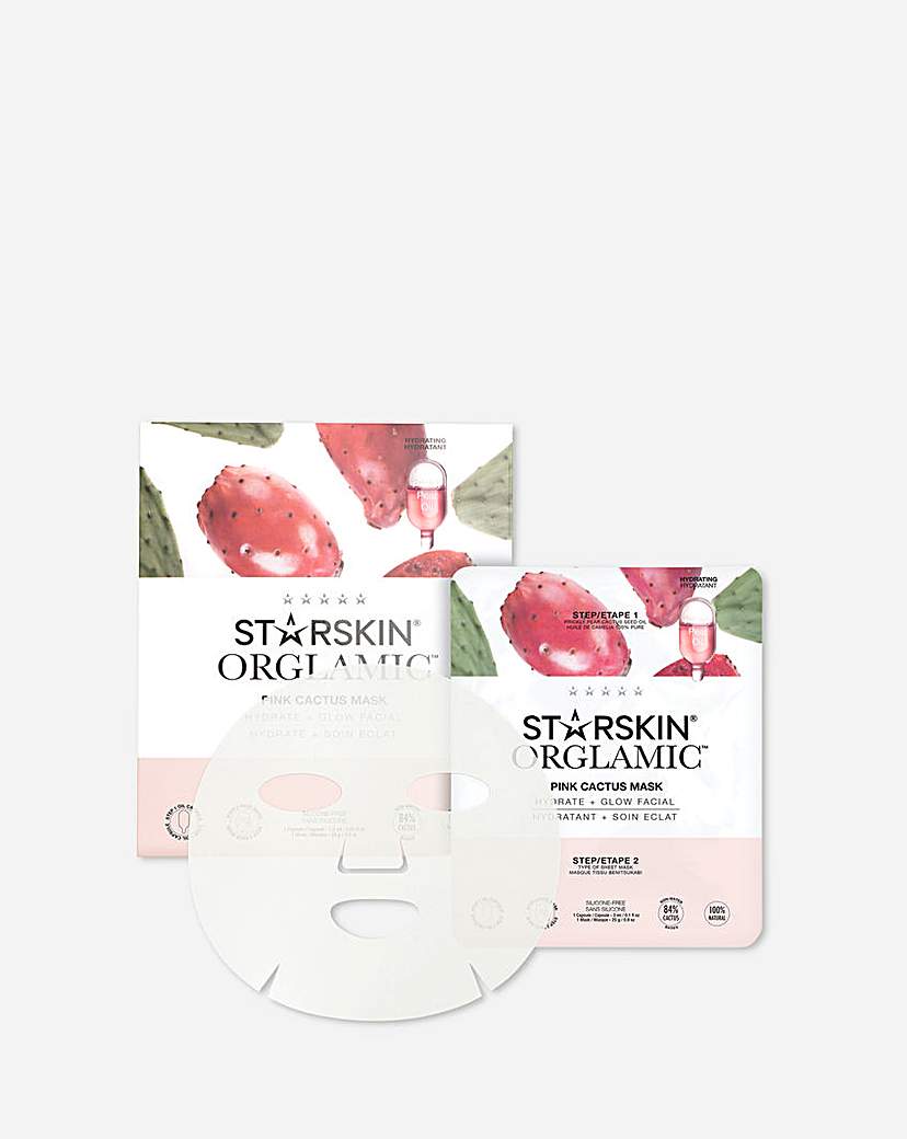 Starskin Orglamic Pink Cactus Mask