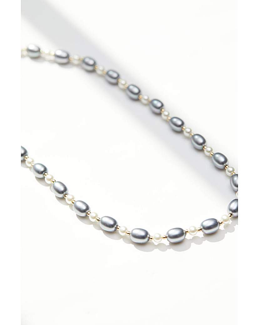 Jon Richard Blue Pearl Necklace