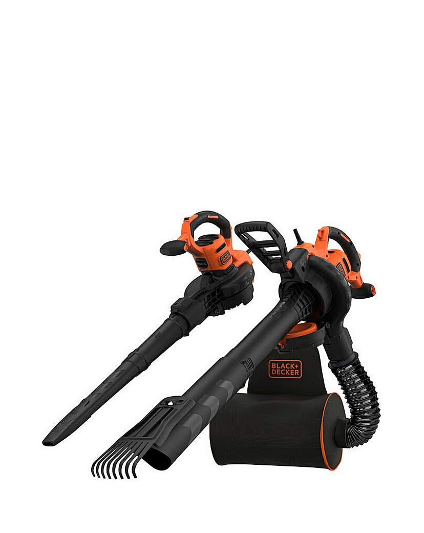 Black + Decker 3000W BlowerVac Rake