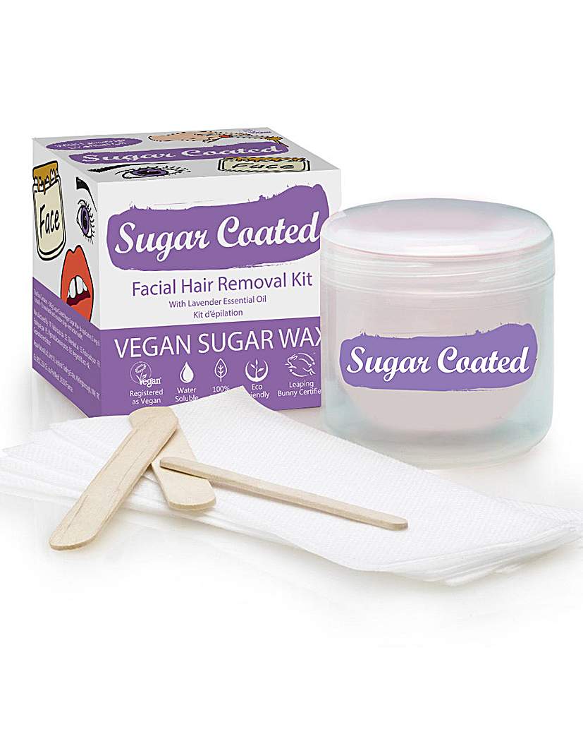 Sugar Coated Facial Hair Removal Wax Kit