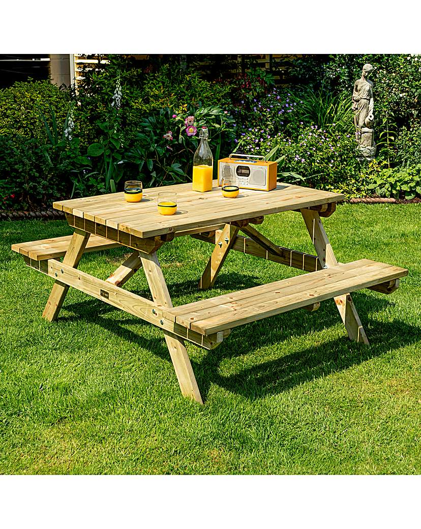 Rowlinson 4ft Picnic Table