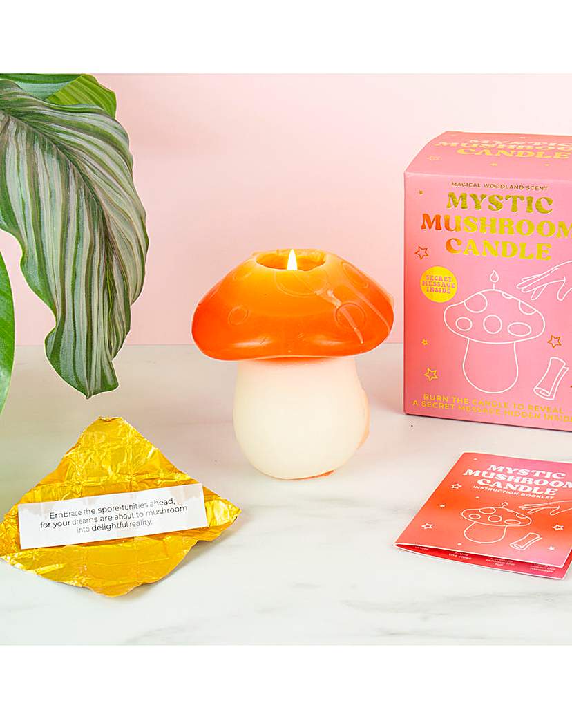 Mystic Mushroom Candle