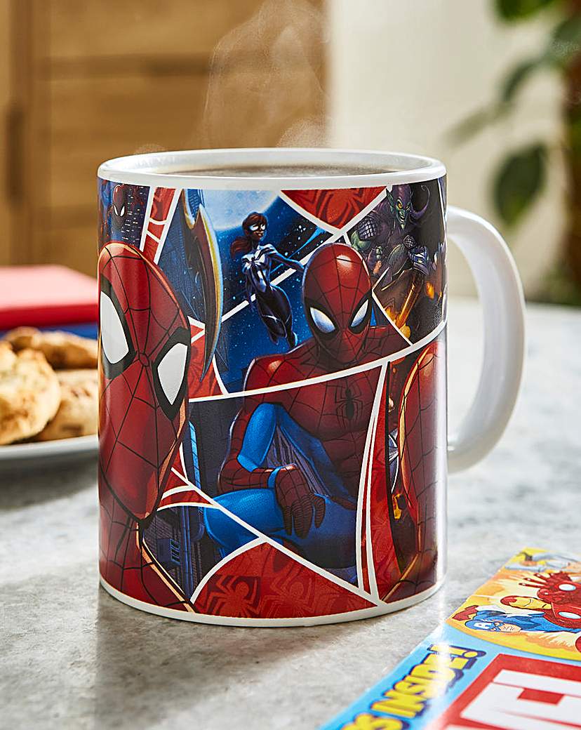 Spiderman XL Decal Mug