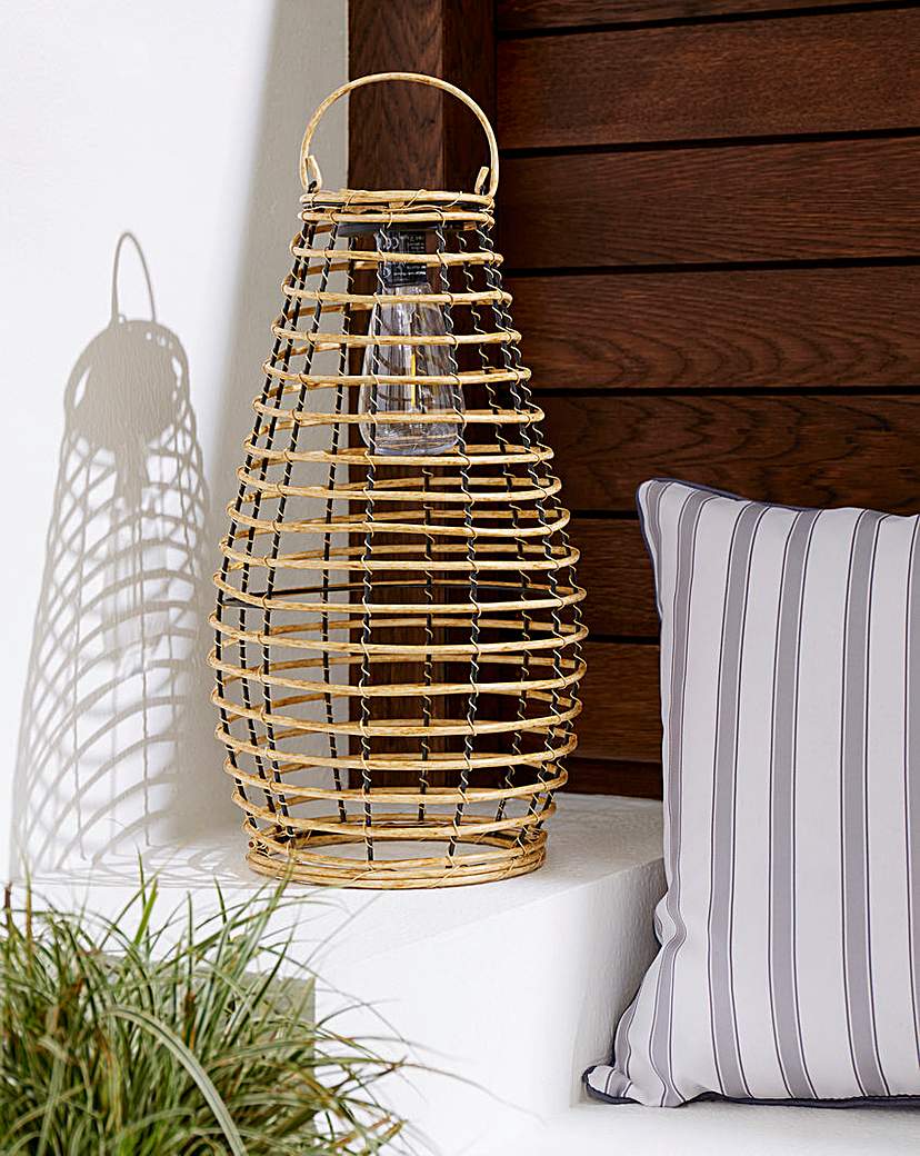 New In - Venus Natural Rattan Lantern