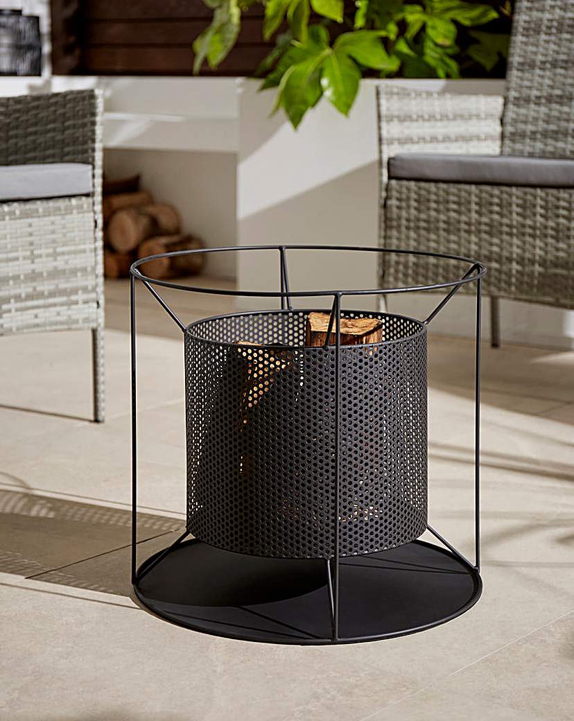 New In - La Hacienda Kora Round Mesh FirePit