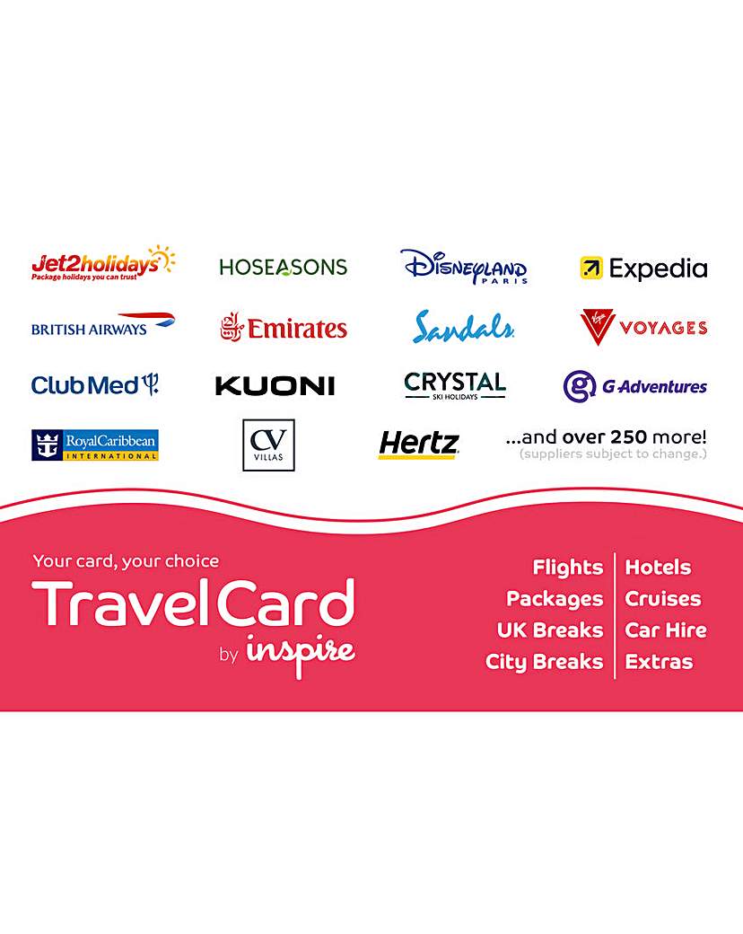 Inspire Travel #10.00 Gift Card