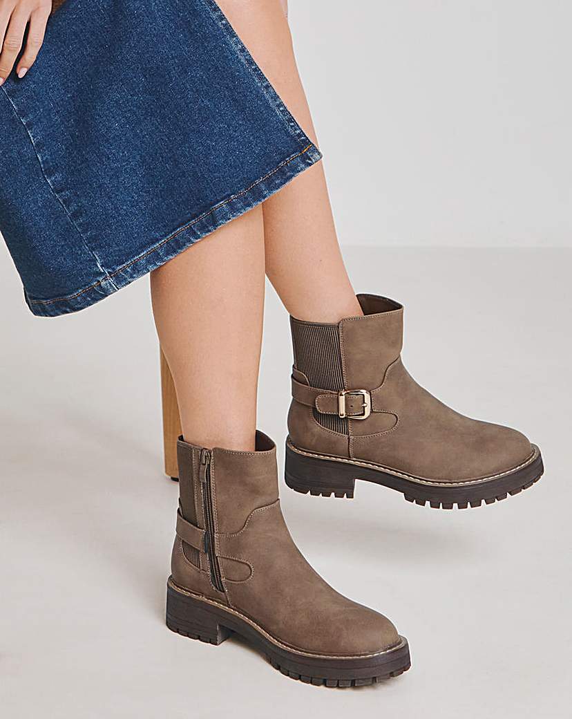 Ankle Chelsea Boots Ex Wide EEE Fit