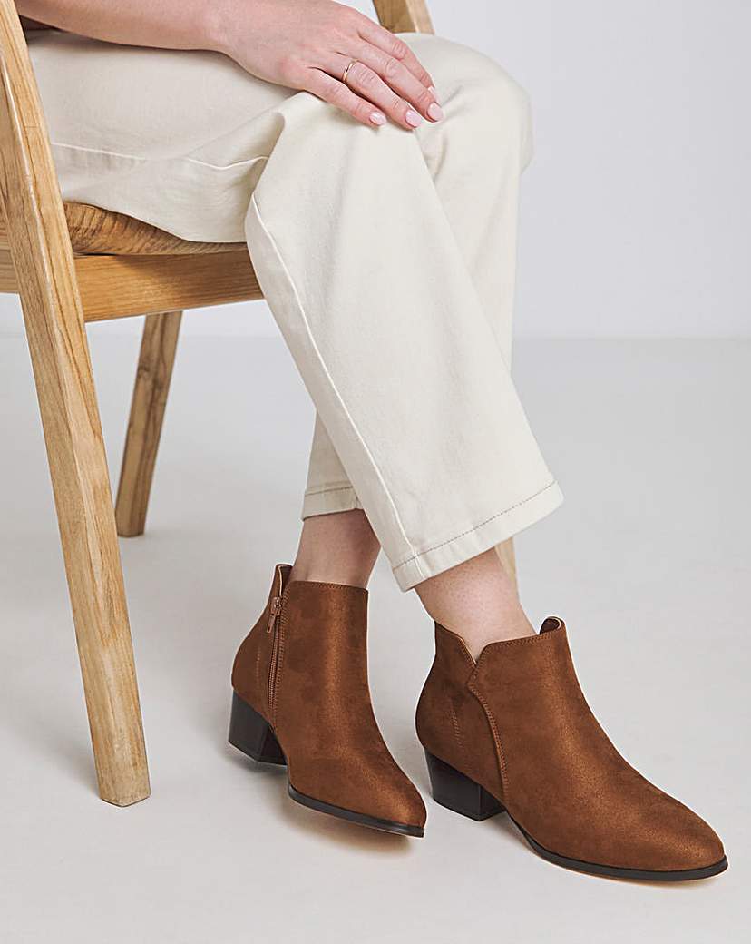 Ankle Western Boot Extra Wide EEE Fit