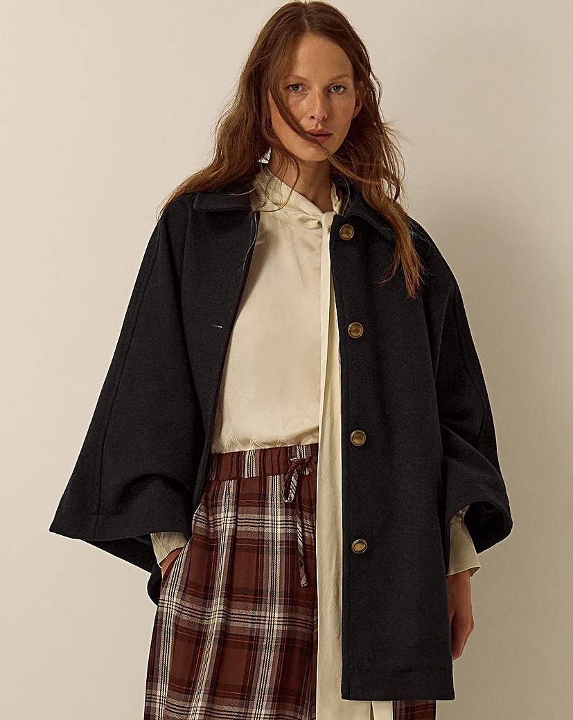 Monsoon Claudie Cape Coat