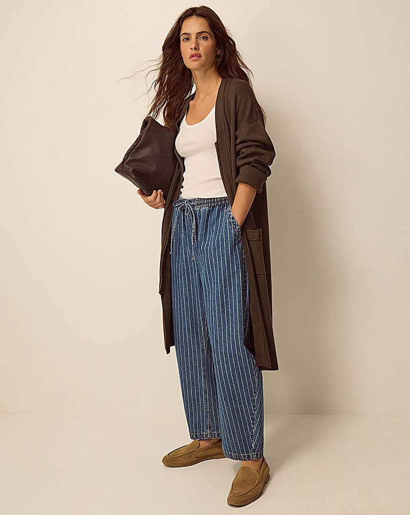 Monsoon Zuri Zip Longline Cardigan