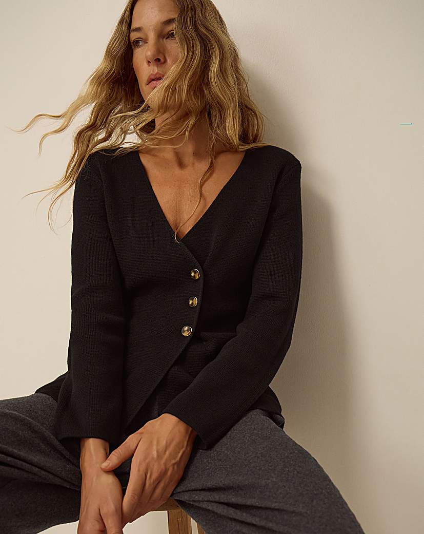 Monsoon Saf V-Neck Crossover Cardigan