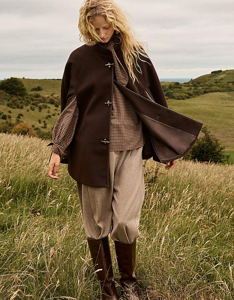 Monsoon Leia Cape Coat