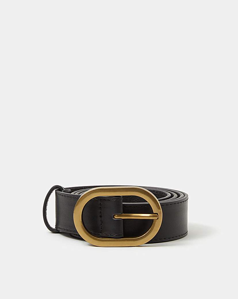 Accessorize Oval Buckle Belt