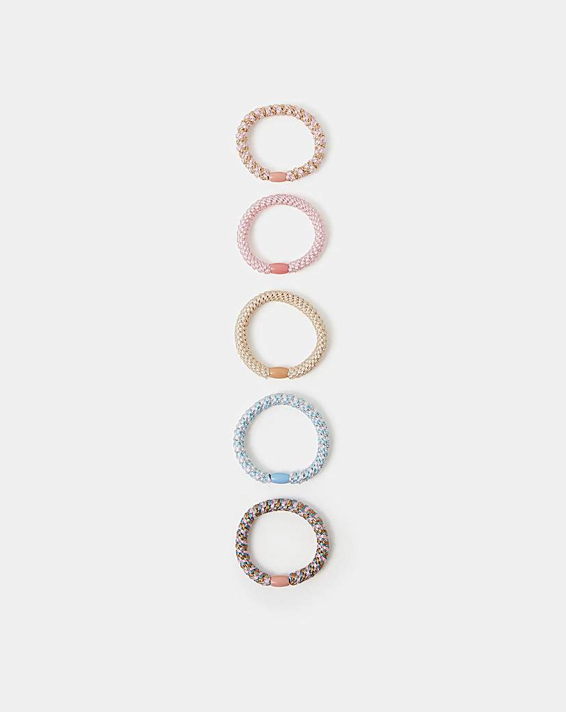 Accessorize 5pk Cord Hair Bands