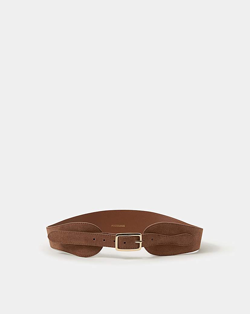 Accessorize Suede Waist Belt
