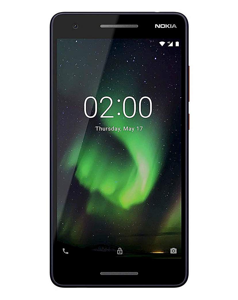 Nokia 2.1 Mobile Phone Blue Copper