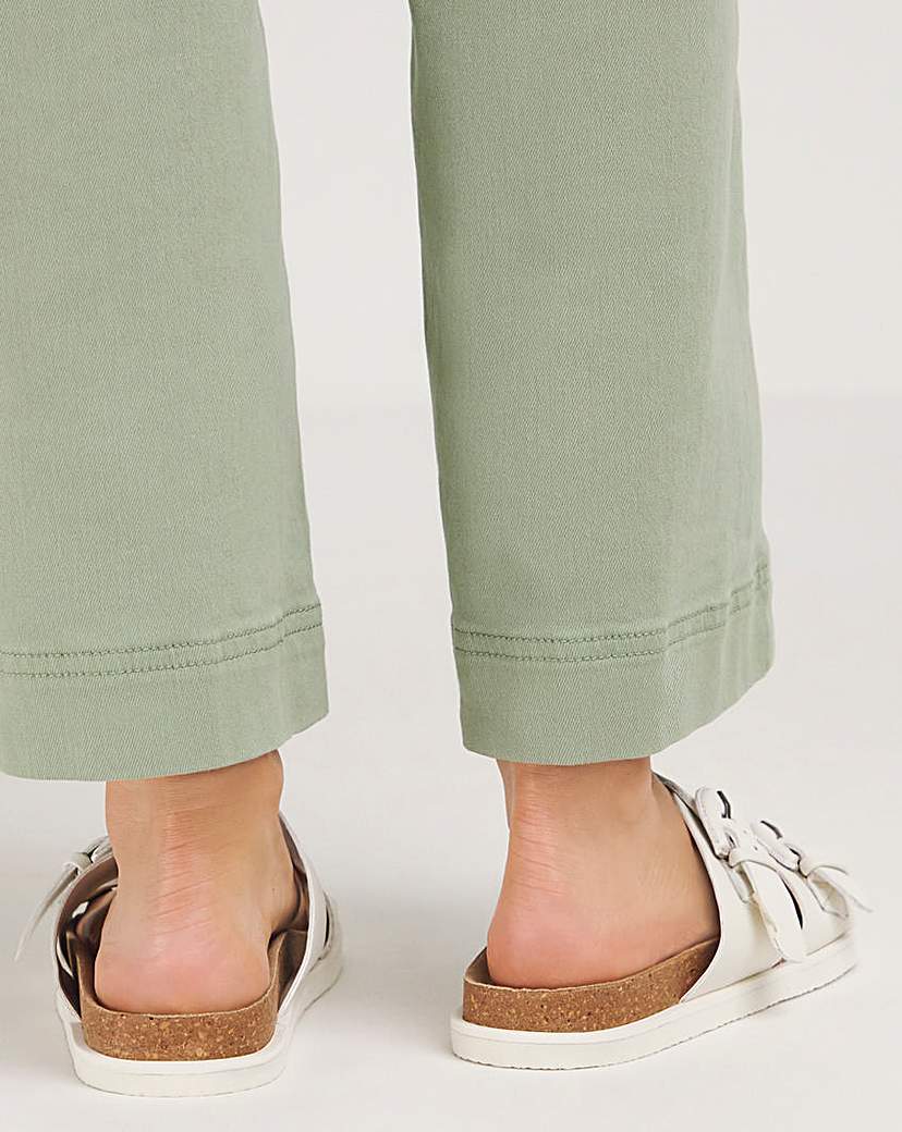 Double Buckle Footbed Sandal Wide