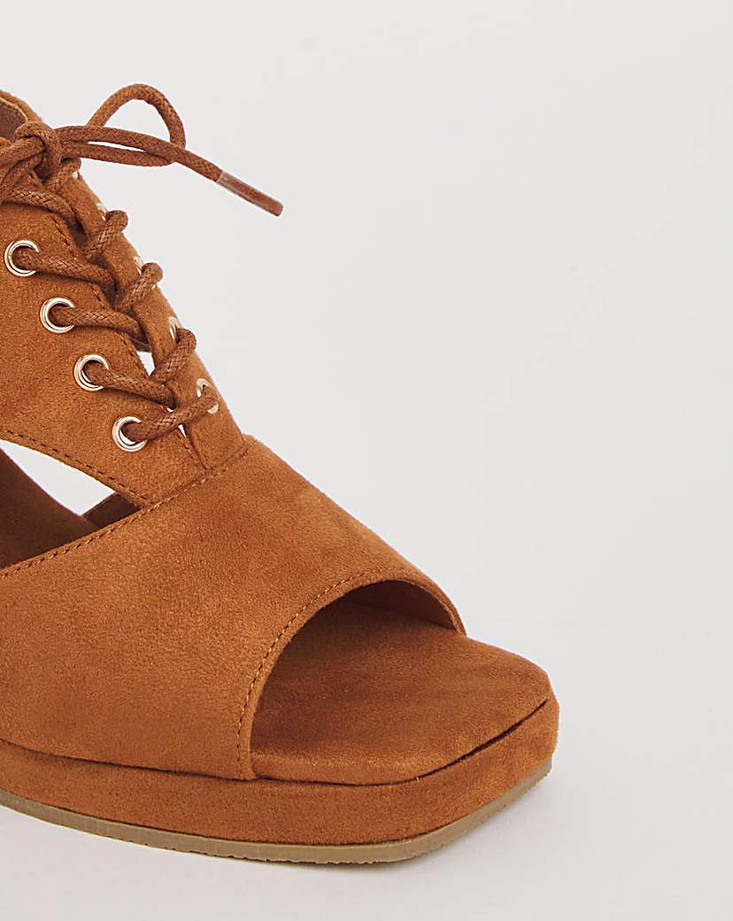 Shoe Boot Wedge Sandal Ex Wide